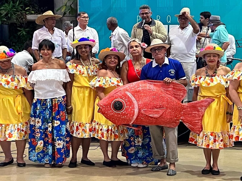 Adultos mayores participando en actividades